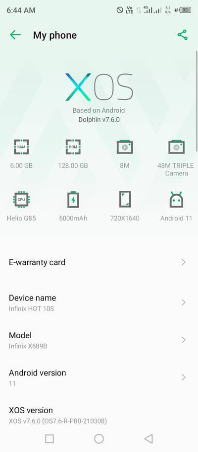 Infinix Hot 10S