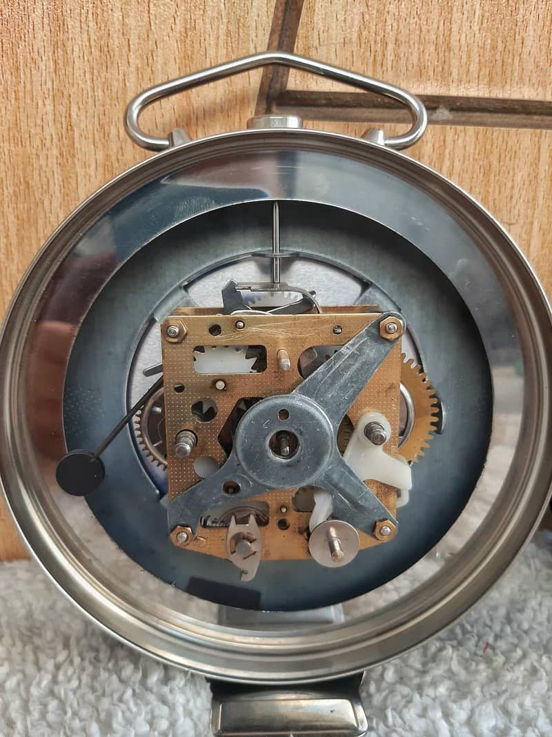 Antique Peter repeat alarm table clock 3