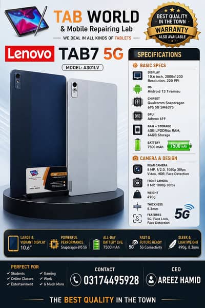 Lenovo TAB 7 5G
