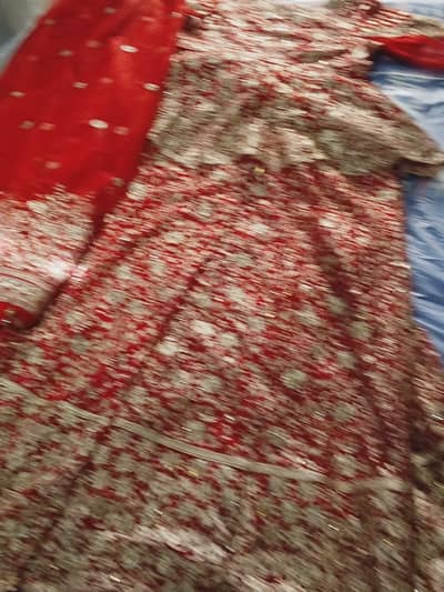 A wedding dress