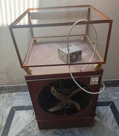 air cooler with wheels stand