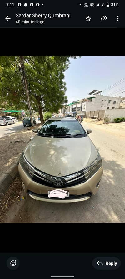 Toyota Altis Grande 2014