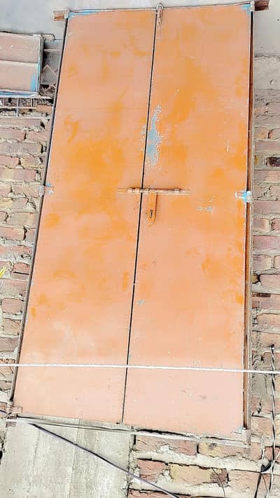 Iron Door grill & window