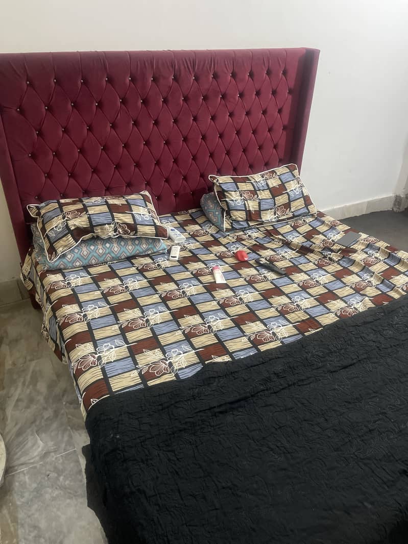 Bed plus side table 2
