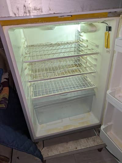 Haier double door refrigerator , condition very good