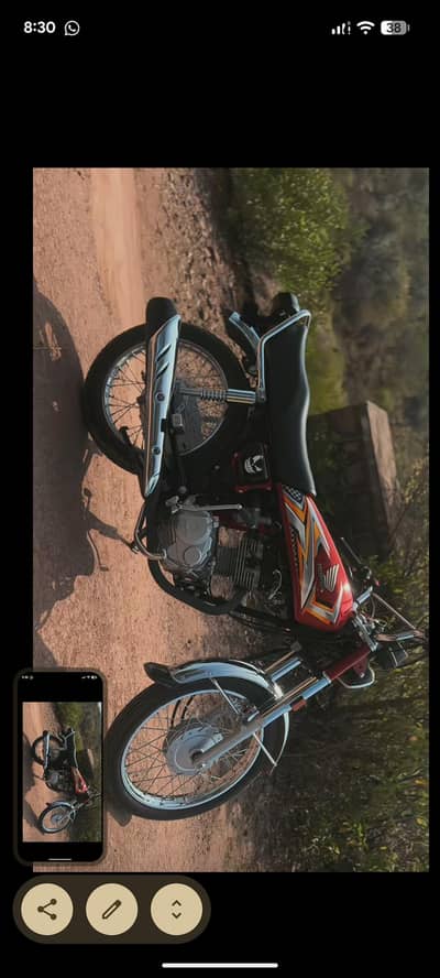 Honda 125 25 model