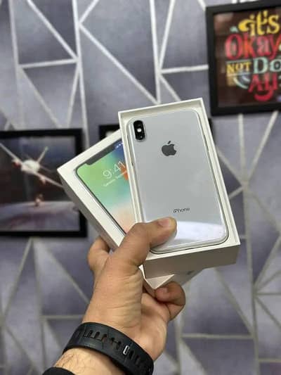 iphone x 256GB  (no open no repair) (PTA approved) all ok