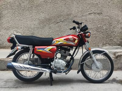 Honda 125 applied for
