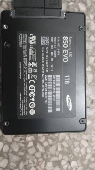 Samsung  850 EVO SSD 1 TB