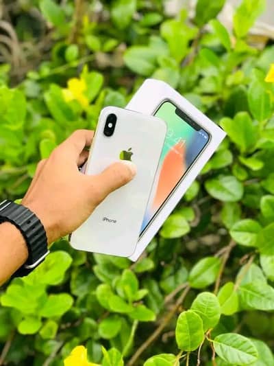 iphone x 256GB  (no open no repair) (PTA approved) all ok