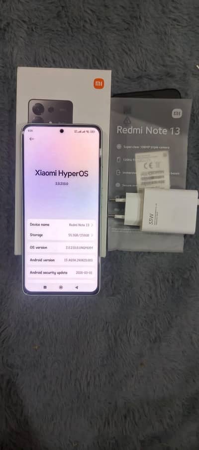 Xiaomi Redmi Note 13 03134352438 call or whatsapp