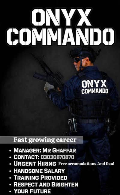 ONyX CoMManDo security company Pvt LTD
