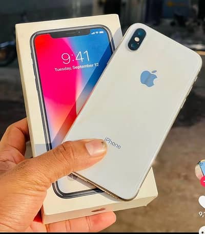 iphone x 256GB  (no open no repair) (PTA approved) all ok