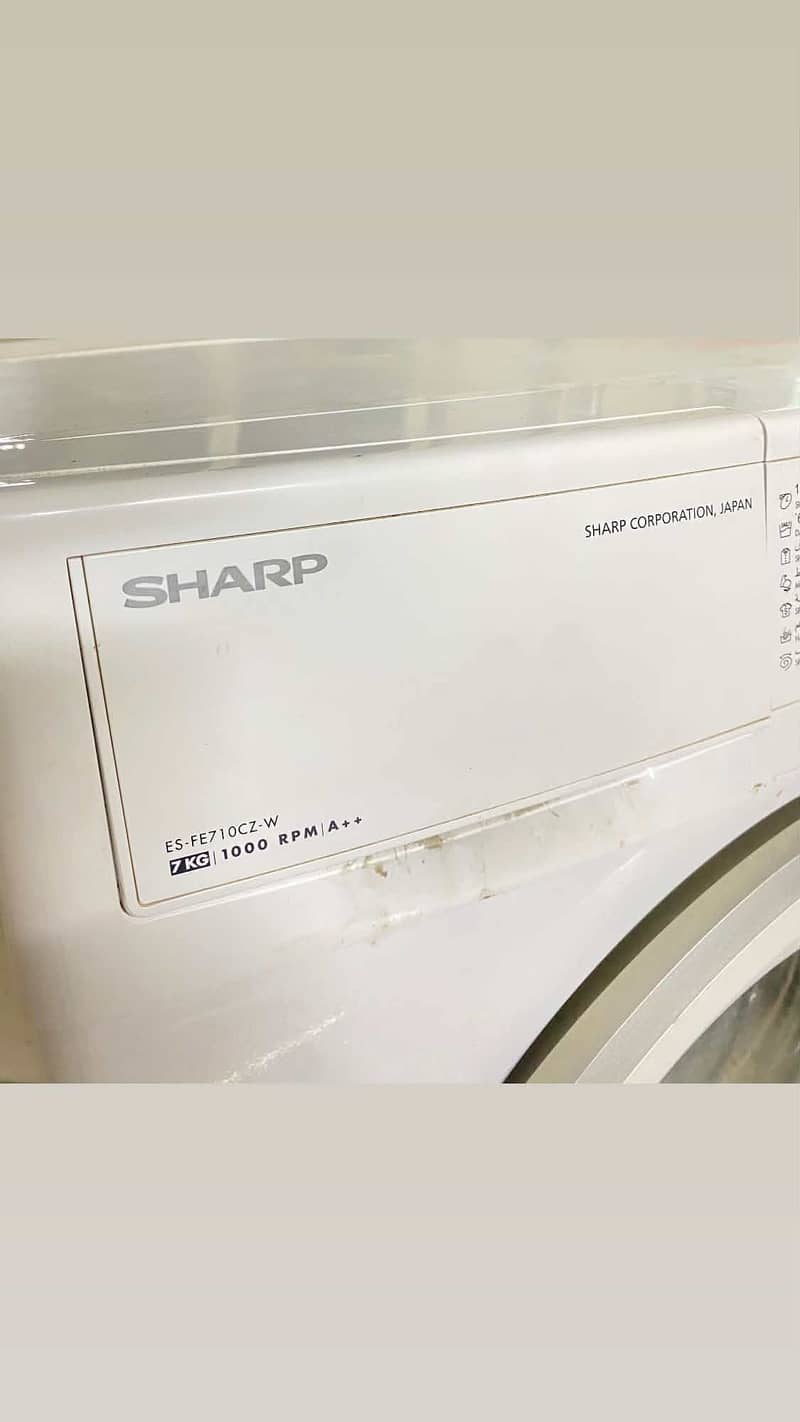 Imported sharp washing machine 7