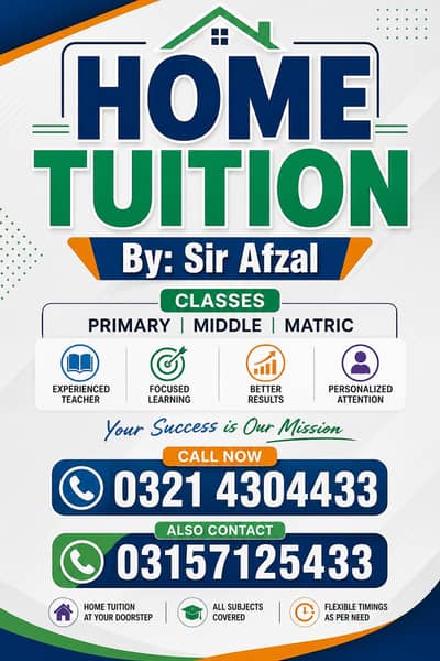 home tuition, tutor.