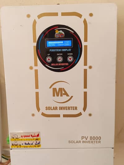 Pv 8000 Desi inverter Good condition like A new just 3 month use