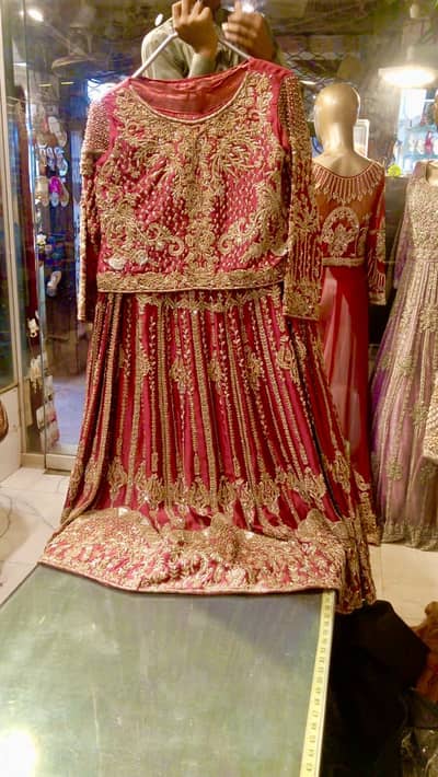 Lehnga choli bridal dress