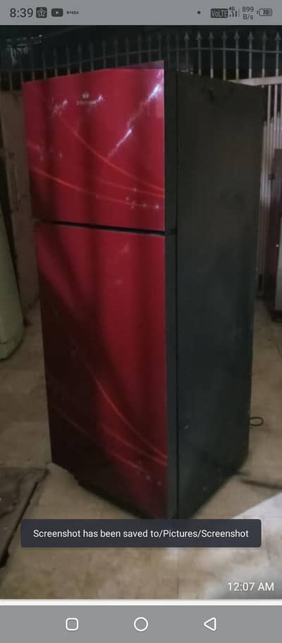 red glass door exiint condition and best work