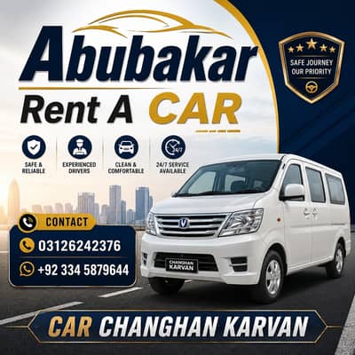 7 seater APV Car for rent, Changan Karwan Available for rent