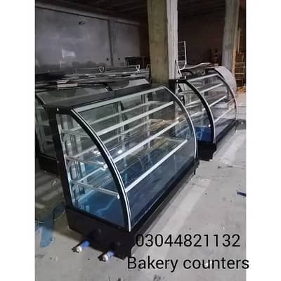 Bakery Counter | Glass Display Showcase for Bakery & Sweets