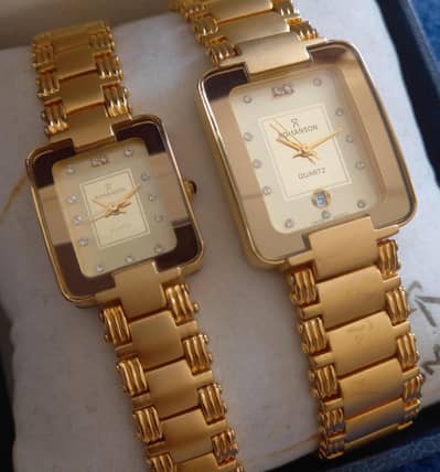 romanson original swiss couple watche