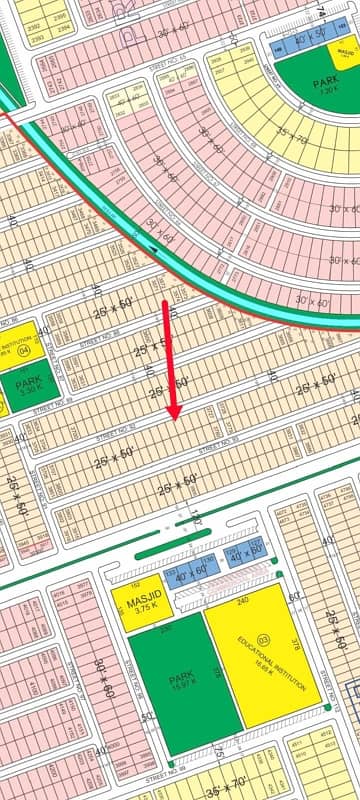 5 Marla Plot In Faisal Hills A Block Sun-Facing & Ideal For Dream Home Plot# 2166