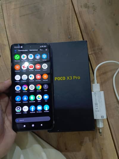 POCO X3 Pro 8/256 | Complete Box | Official PTA Approved