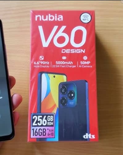 Zte nubia V60 Design