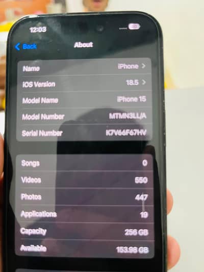 Apple iPhone 15