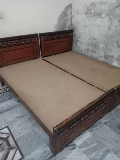 Two single beds for sale