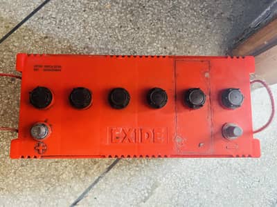 Exide battery used