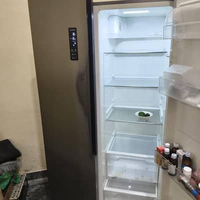signature fridge argent sel