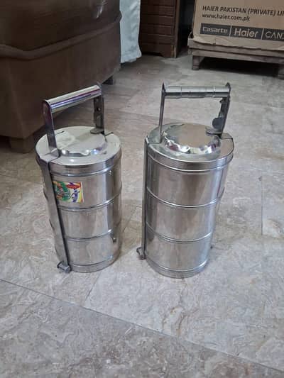 2 steal lunch boxes + 1 lassi wala magga