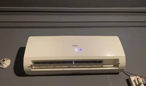 Haier 1.5 ton Dc inverter heat and cool totally genuine