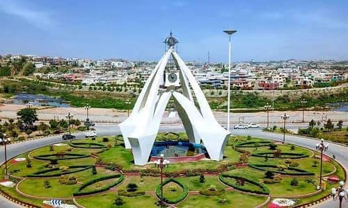 Tulip Block Open 10 Marla Plot For Sale Open Hot Location Bahria Town Lahore