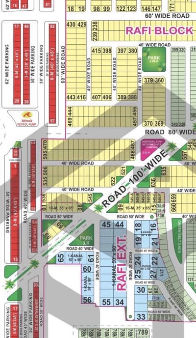 Rafi Block 4 Marla Commercial Plot For Sale Bahria Town Lahore