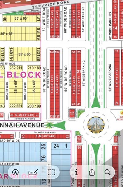 Nishter Block 5 Marla Commercial Plot For Sale Bahria Town Lahore