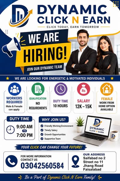 Online working Opportunity