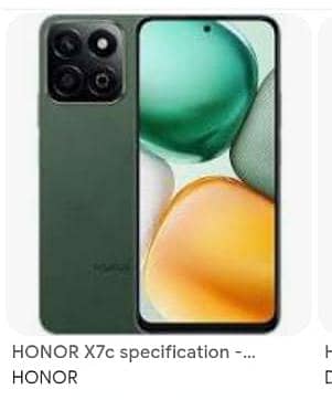 Honor x7c 8 gb ram 256 gb ROM condition 10by10 26 gb rom   256 gb rom