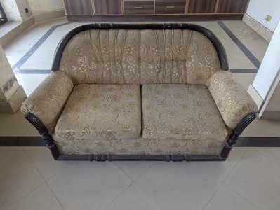6 Seater Solid Wood Sofa Set for Sale