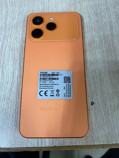 2 weeks used techno spark 40 with complete 1 year warranty