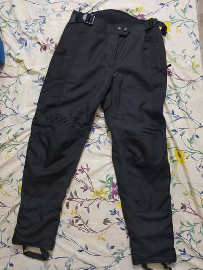 Bike Riding Trouser - CE Knee Armor + Hip Protection | Size S