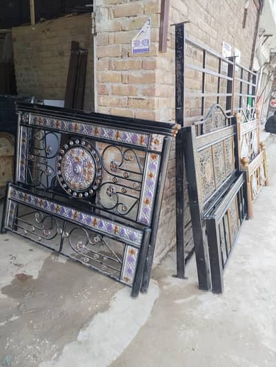rod iron bed/ iron beds for sale / iron bed