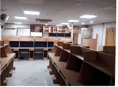 Sami Furnished Area 2200 Square Feet Brand New Corporation Office Available For Rent In Barket Market Garden Town Lahore