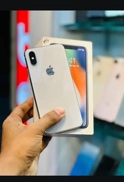 iphone x 256GB  (no open no repair) (PTA approved) all ok
