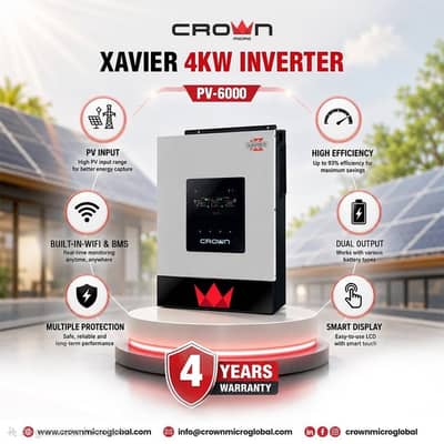 Crown 4kw pv6000