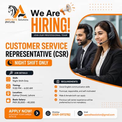 Fresher Job || Call Center Job || Urdu / Punjabi || Male & female Job