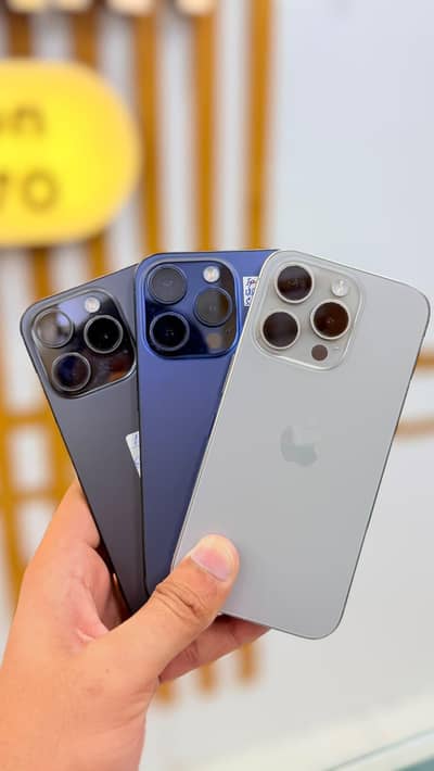 Apple iPhone 15 Pro |128GB JV Sim Lock | 85%+ Battery Health