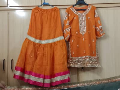Beautiful mehndi dress