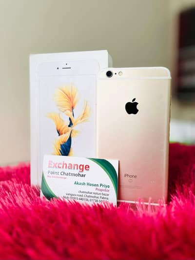iphone 6s plus 128 GB  (no open no repair) (PTA approved) all ok